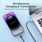 ⁦كابل من جويروم بطول 1.2 متر نوع لايتنينغ متوافق مع أجهزة تايب-C وأجهزة لايتنينج⁩ - الصورة ⁦4⁩