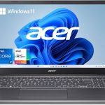 ايسر لابتوب اسباير 5 15 رفيع بشاشة 15.6 انش FHD IPS تعمل باللمس 1920×1080 ومعالج انتل كور i7-1355U وبطاقة رسومات انتل ايرس Xe وذاكرة LPDDR5 سعة 16GB وSSD الجيل الرابع 512GB وواي فاي 6E 802.11ax وكيبورد باضاءة خلفية