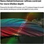 ⁦تلفزيون نانو ذكي NU84 بدقة 4K UHD مقاس 65 بوصة بتقنية الذكاء الاصطناعي مع جهاز تحكم عن بعد سحري نظام تشغيل ويب او اس 26 إصدار 2026 من ال جي⁩ - الصورة ⁦3⁩