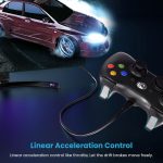 يد تحكم ألعاب فيديو من يايي موديل وايرد كنترولر متوافقة مع إكس بوكس 360، توصيل USB، تعمل على ويندوز، مع تتش باد، باللون الأسود - الصورة 5