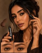 Safira Eyebrow Mascara, Brown, with Biotin and Vitamin E, Natural Look, Long-Lasting, 5ML - الصورة 3
