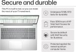 ⁦لابتوب اتش بي من إنتل بشاشة 16 بوصة وذاكرة 16 جيجابايت برو بوك 460 G11 مع ذاكرة DDR5 وتخزين SSD 512 جيجابايت ومعالج كور i5 مع إضاءة خلفية وقارئ بصمة⁩ - الصورة ⁦5⁩
