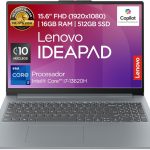 لابتوب ايديا باد سليم 3 15IRH8 | 15.6 بوصة FHD انتل كور i7-13620H 16GB RAM 512GB SSD | كاميرا صوت دولبي FHD 1080p | ويندوز 11 هوم رمادي اركتيك من لينوفو