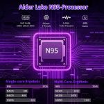 ⁦لاب توب 15.6 بوصة دقة FHD 1080 بمعالج سيليرون N95 رباعي نواة 3.4GHz ذاكرة رام 16GB DDR4 و1TB SSD، بطارية 44 وات/س، واي فاي 2.4 جيجا، ويب كام، لوحة مفاتيح (دعم العربية غير مؤكد) USB3.0، فضي من موليجار⁩ - الصورة ⁦3⁩
