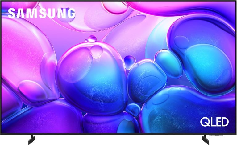 سامسونج تلفزيون QLED 55 بوصة، Q6F، معالج Q4 لايت، حجم لون 100% مع كوانتوم دوت، سامسونج Knox Security، محتوى مجاني لا نهائي، تلفزيون ذكي، QA55Q6FAAUXEG (موديل 2025)
