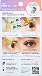 Kiss imPRESS Press-On Falsies (Eyelashes), Si Style (ILS01C) - الصورة 9