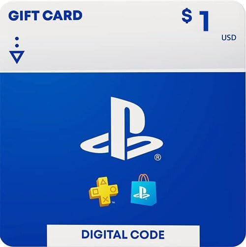 Playstation بطاقة تخزين PSN $ 1 الولايات المتحدة الأمريكية [رمز رقمي]