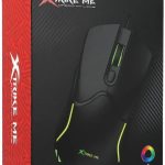 ماوس العاب GM217 RGB من اكسترايك مي - مستشعر بصري 3600 نقطة لكل بوصة - خفيف الوزن فقط 68G (اسود)، USB