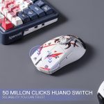 ⁦ماوس ألعاب لاسلكي 3 أوضاع، خفيف للغاية بدقة 26K نقطة لكل بوصة مع قبضة طبيعية مريحة وأزرار قابلة للبرمجة، وبرنامج يدعم روابط المفاتيح وتعديل الدقة M916AK-PRO من ريدراجون، 49 جرام | اتصال مستقر خالٍ من التباطؤ مخصص للاعبي اف بي اس، إعادة تحديد ماكرو ربط المفاتيح، قبضة مريحة للجسم⁩ - الصورة ⁦6⁩