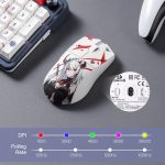 ⁦ماوس ألعاب لاسلكي 3 أوضاع، خفيف للغاية بدقة 26K نقطة لكل بوصة مع قبضة طبيعية مريحة وأزرار قابلة للبرمجة، وبرنامج يدعم روابط المفاتيح وتعديل الدقة M916AK-PRO من ريدراجون، 49 جرام | اتصال مستقر خالٍ من التباطؤ مخصص للاعبي اف بي اس، إعادة تحديد ماكرو ربط المفاتيح، قبضة مريحة للجسم⁩ - الصورة ⁦8⁩